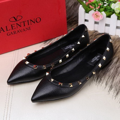 Valentino Shallow mouth flat shoes Women--085